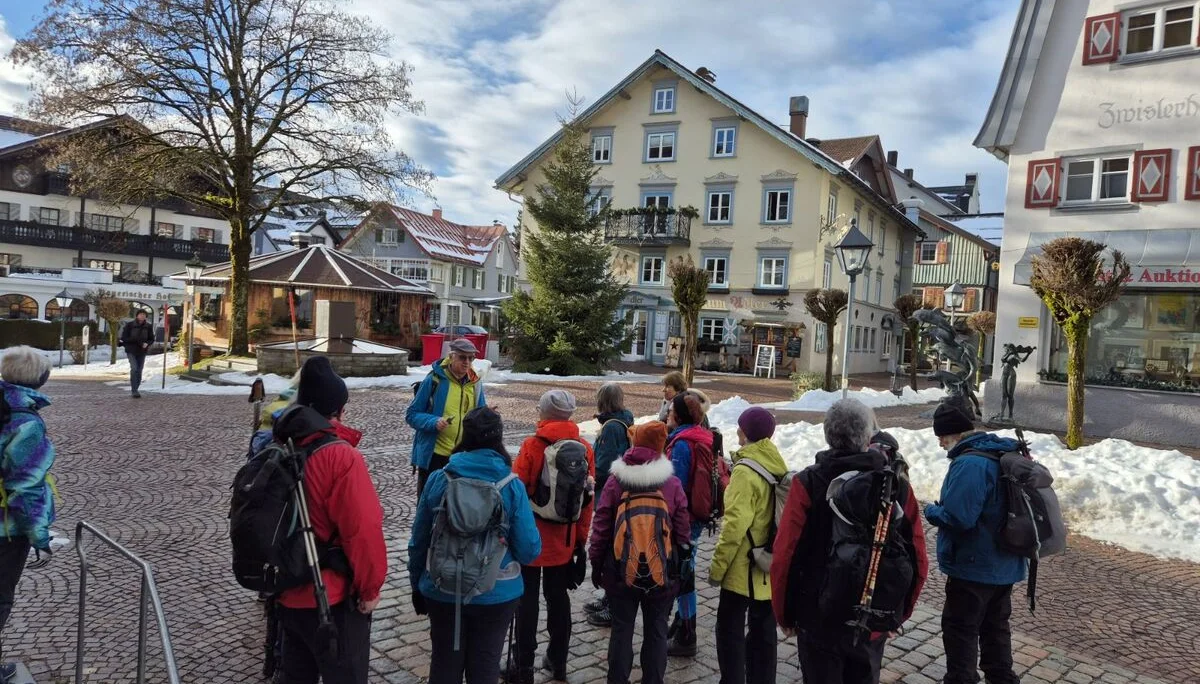 Oberstaufen Fußgängerzone | © DAV Augsburg Senioren
