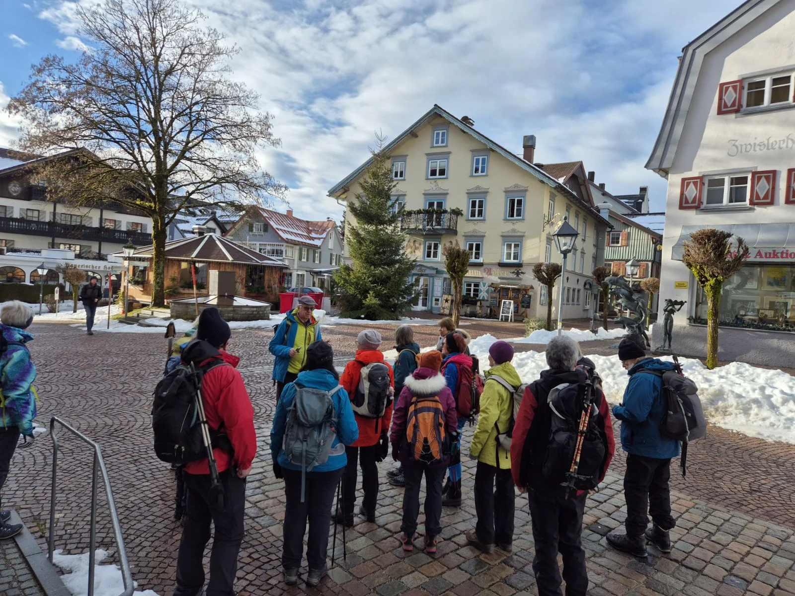 Oberstaufen Fußgängerzone | © DAV Augsburg Senioren