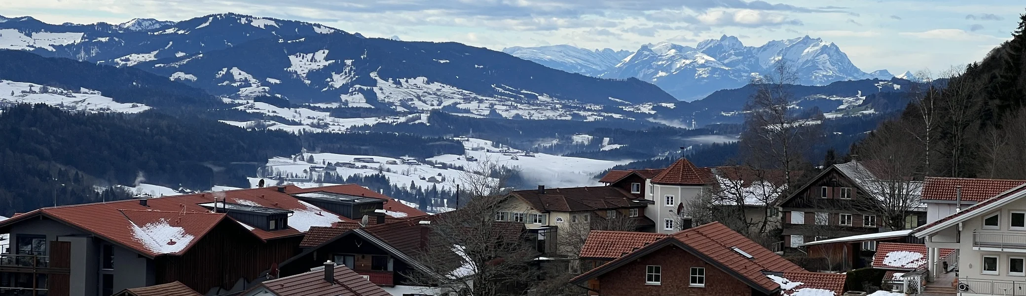 Bei Willis, Blick auf Säntis und Altmann | © DAV Augsburg Senioren