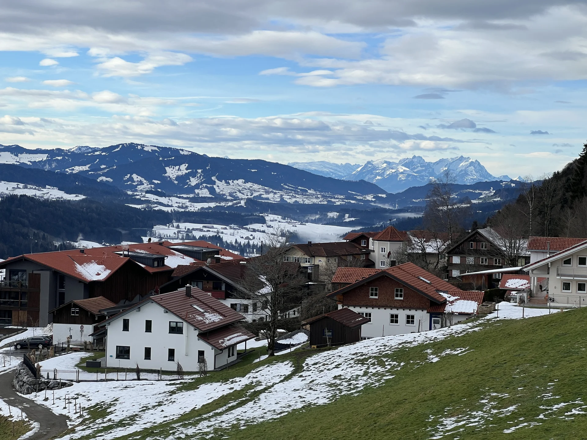 Bei Willis, Blick auf Säntis und Altmann | © DAV Augsburg Senioren