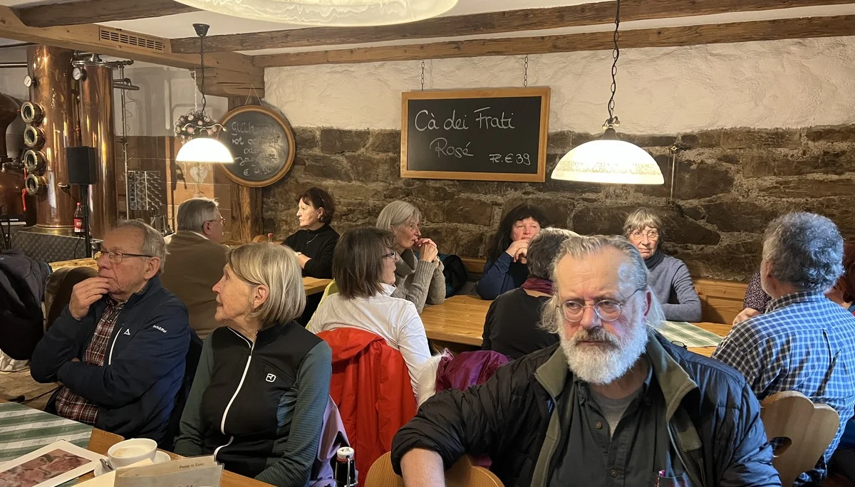 In der Gastwirtschft zu Höll | © DAV Augsburg Senioren