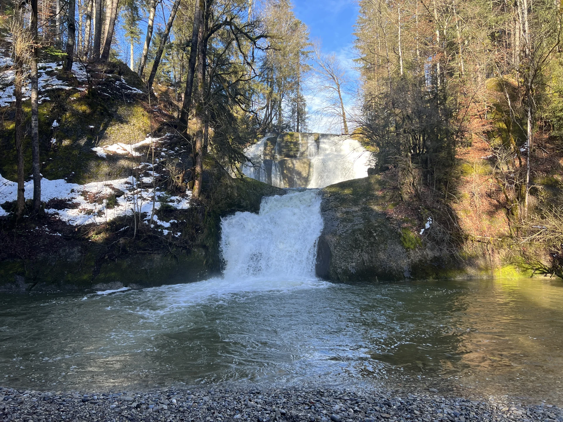 Am Eibele-Wasserfall | © DAV Augsburg Senioren