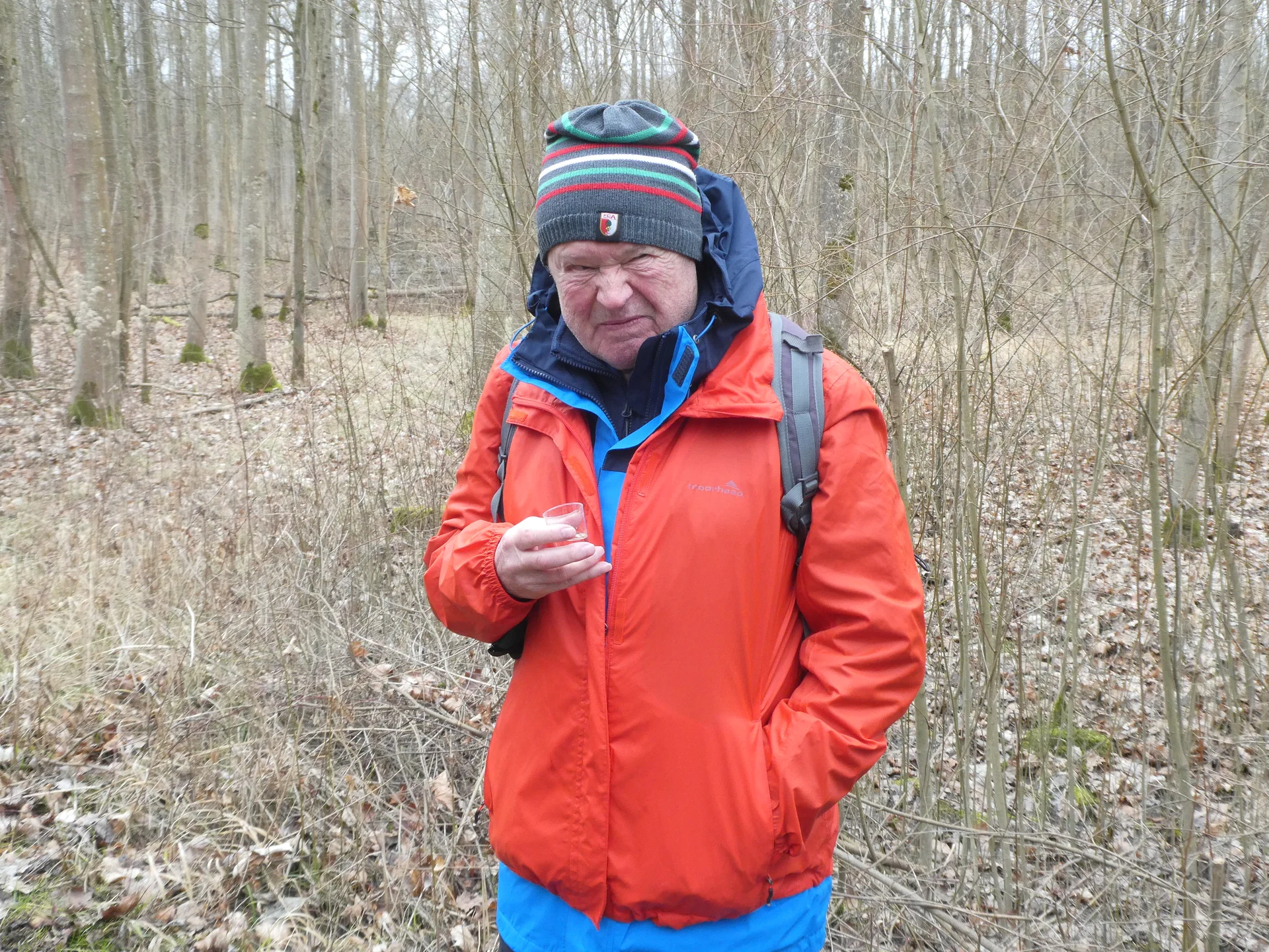 Dem Klaus schmeckt es offensichtlich nicht | © DAV Augsburg Senioren