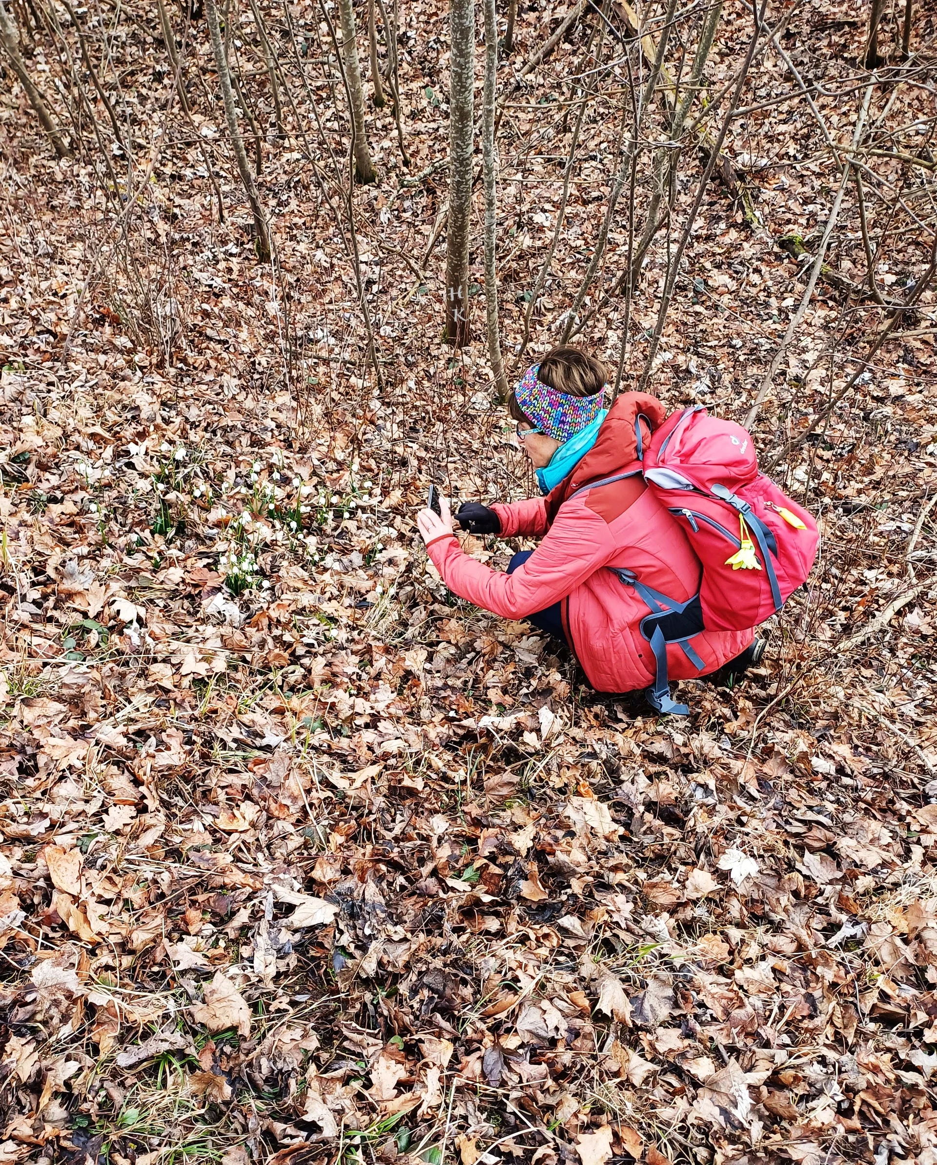 Anni hat's mit die Schneeglöckerl | © DAV Augsburg Senioren