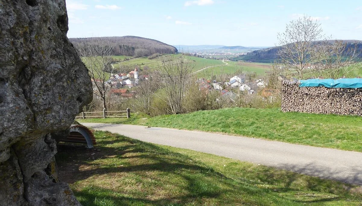 Blick nach Oberhochstadt | © DAV Augsburg Senioren