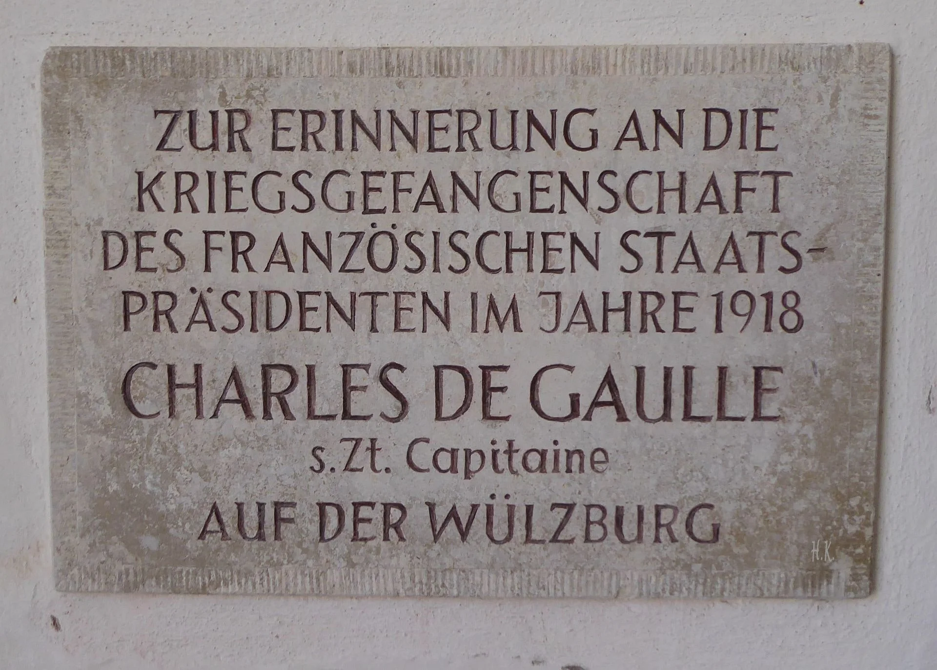 Erinnerungen an Charles de Gaulle | © DAV Augsburg Senioren