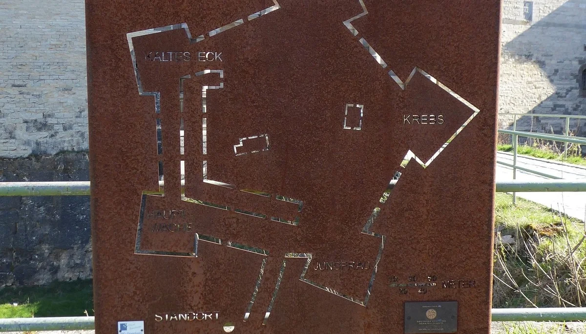 Grundriss der Festung | © DAV Augsburg Senioren