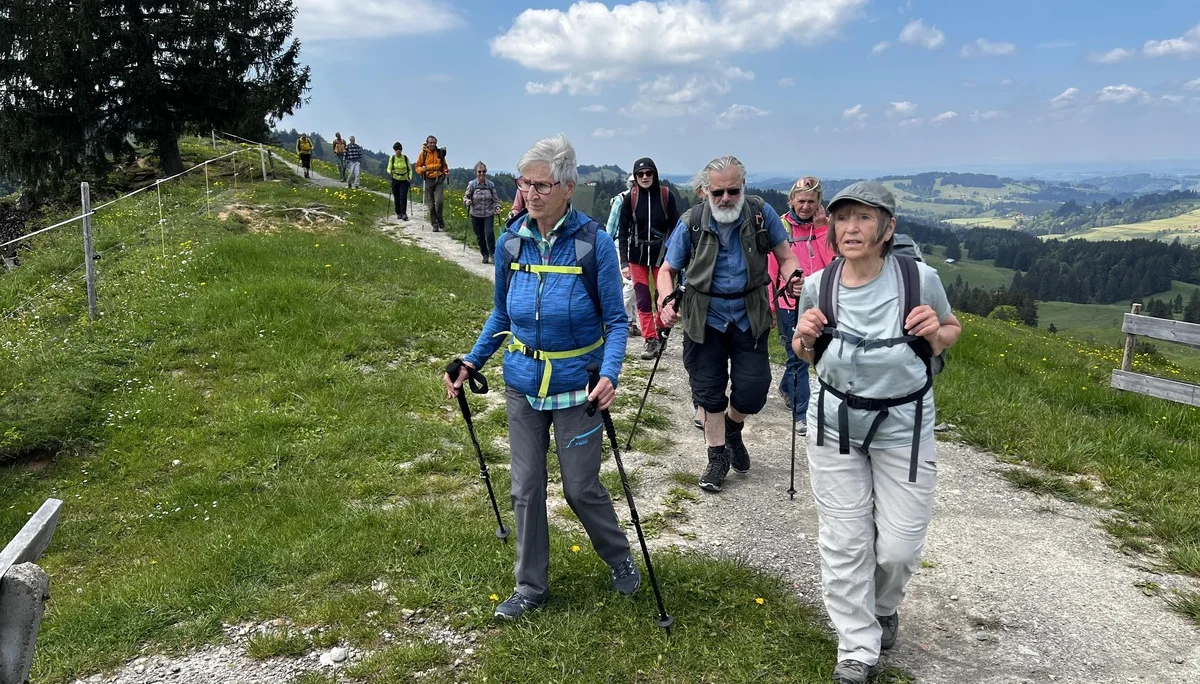 Auf der Thaler Höhe (1.167 m) | © DAV Augsburg Senioren