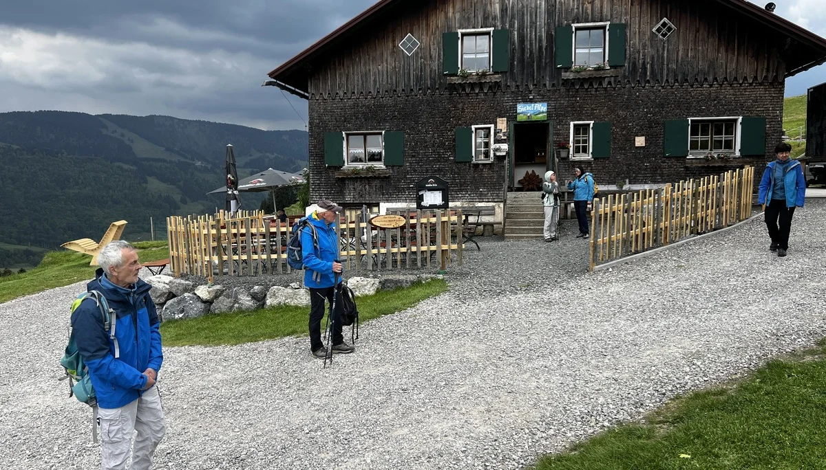 Abschied von der Siedelalpe | © DAV Augsburg Senioren