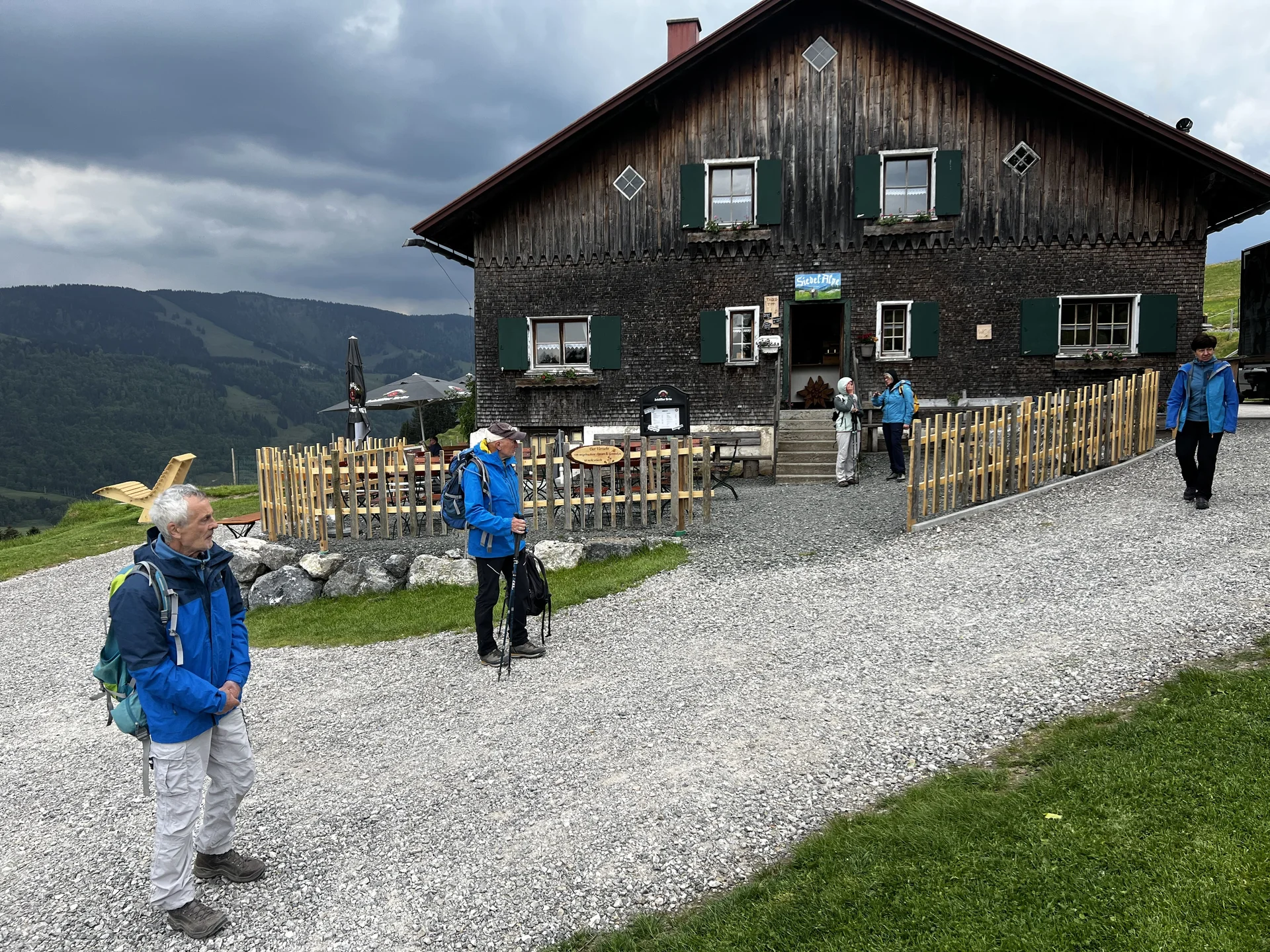 Abschied von der Siedelalpe | © DAV Augsburg Senioren
