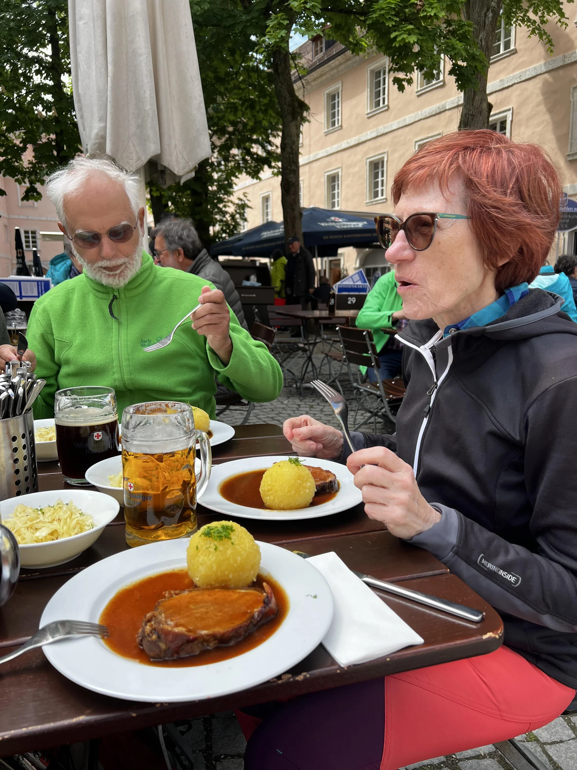 Mittagseinkehr im Kloster Weltenburg | © DAV Augsburg Senioren