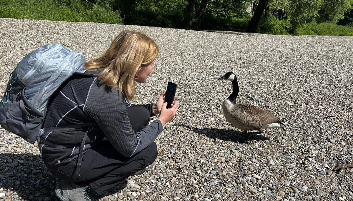 Auf der Kiesbank vor der Langen Wand | © DAV Augsburg Senioren