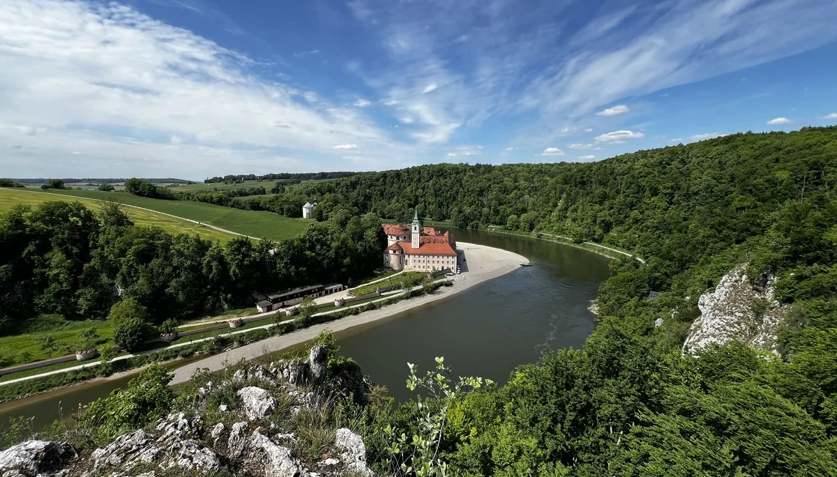 Blick auf Weltenburg | © DAV Augsburg Senioren