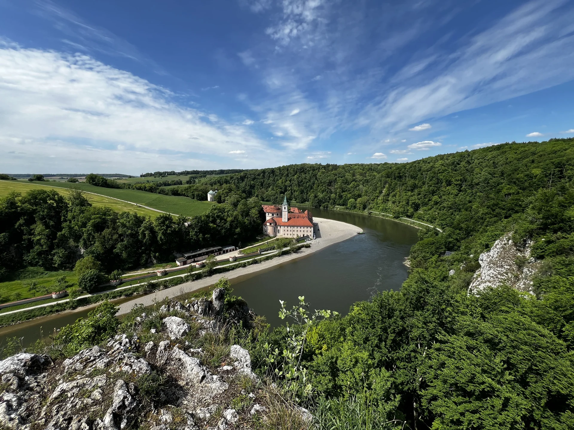 Blick auf Weltenburg | © DAV Augsburg Senioren