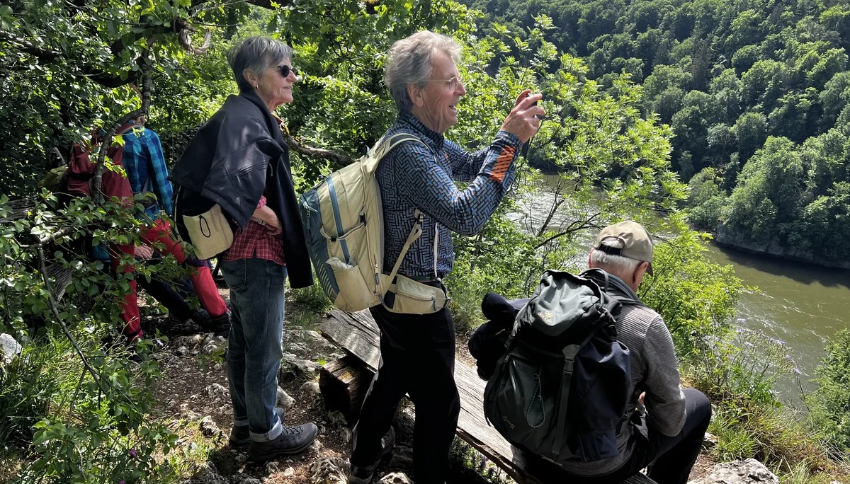 Blick vom Jurasteig auf die Donau | © DAV Augsburg Senioren