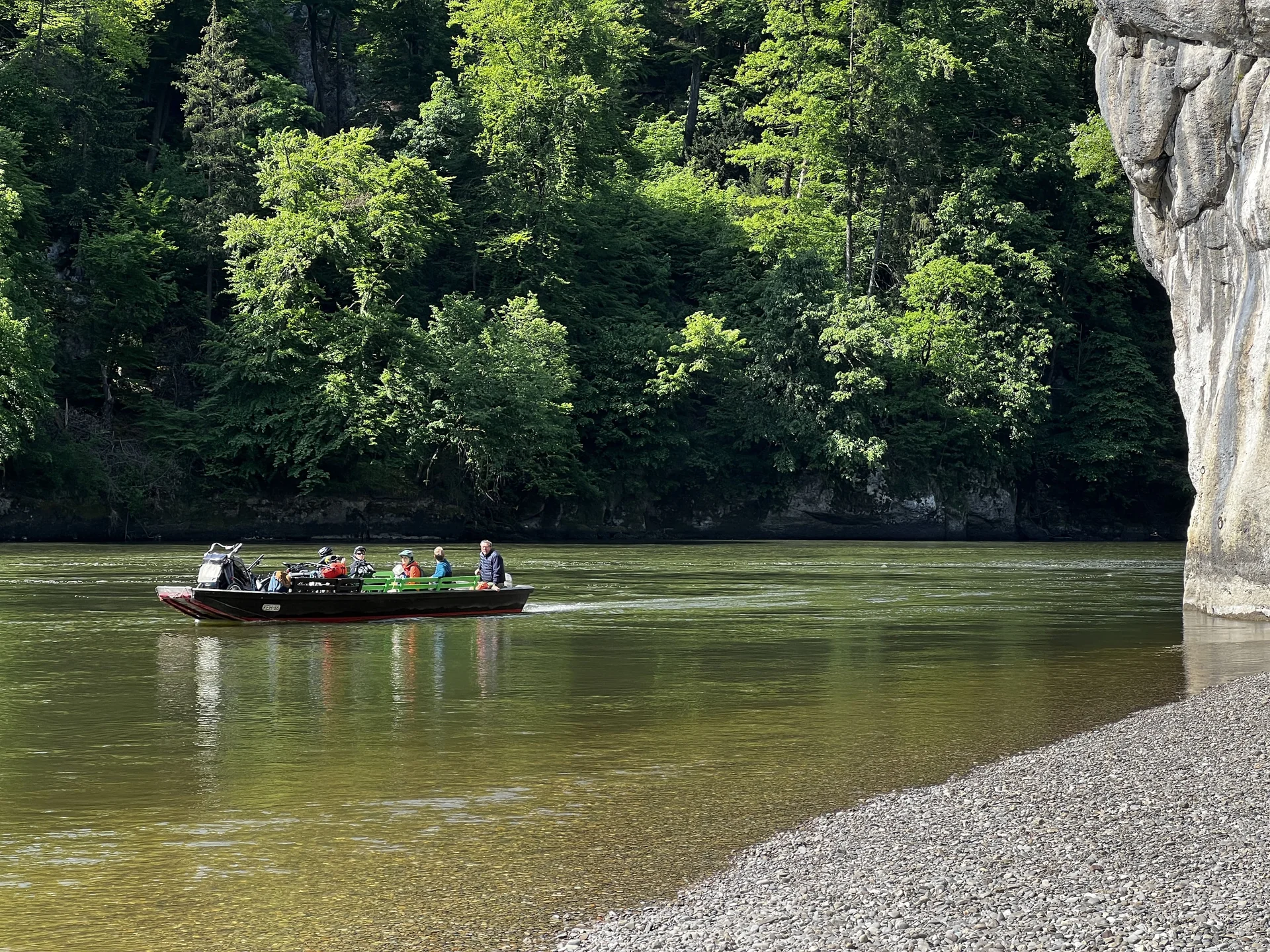 Auf der Kiesbank vor der Langen Wand | © DAV Augsburg Senioren