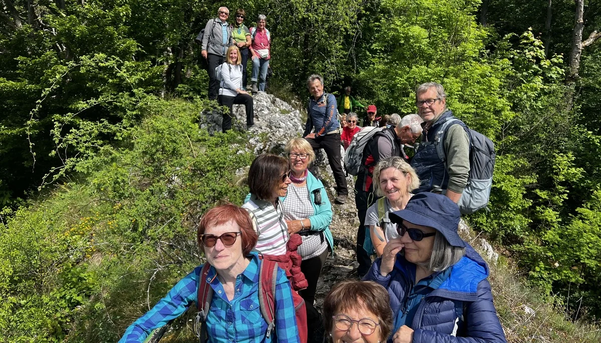 Über die Route VIA Nova nach Kehlheim | © DAV Augsburg Senioren