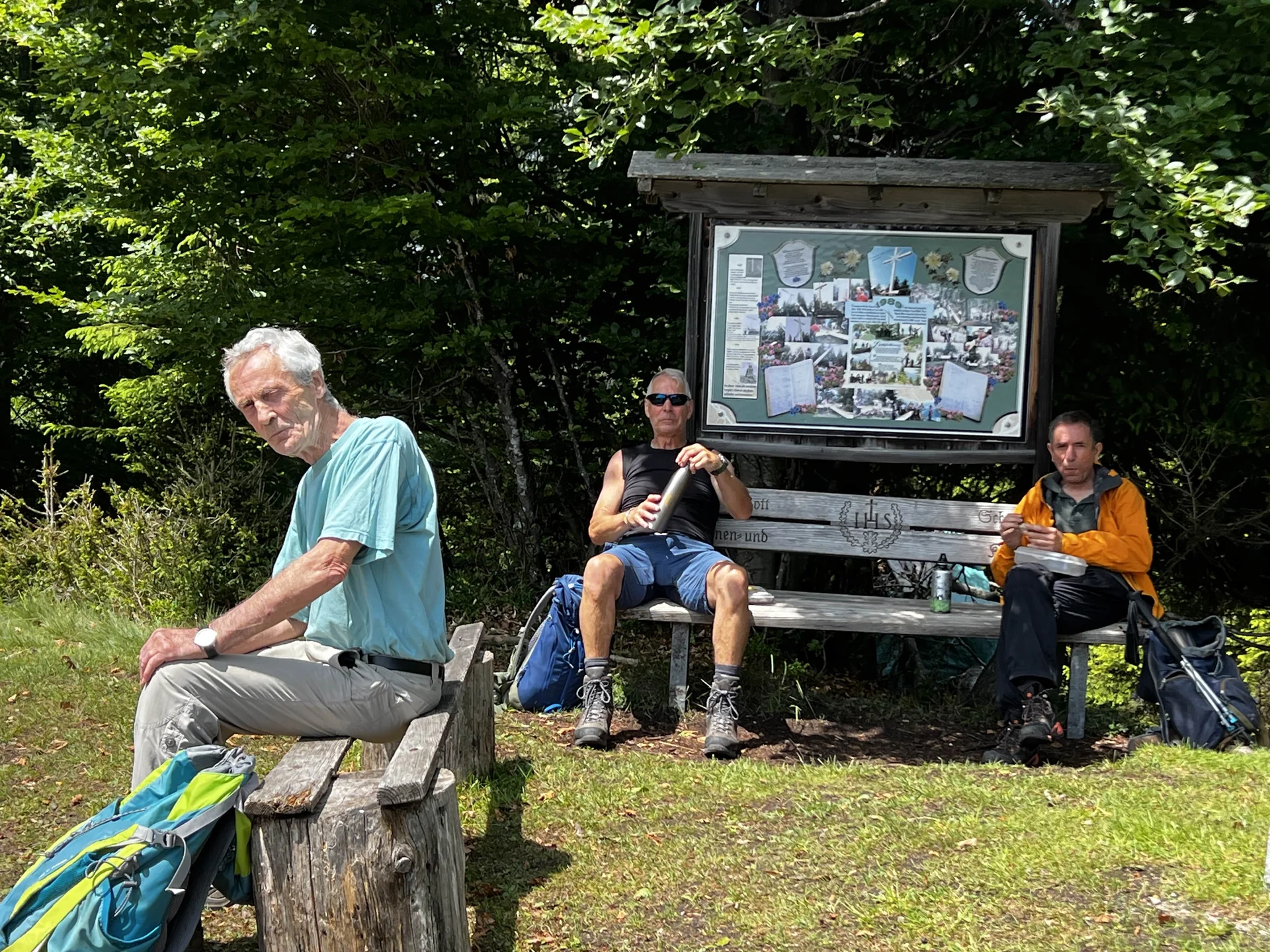 Rast auf dem Schafkopf (1.380 m) | © DAV Augsburg Senioren