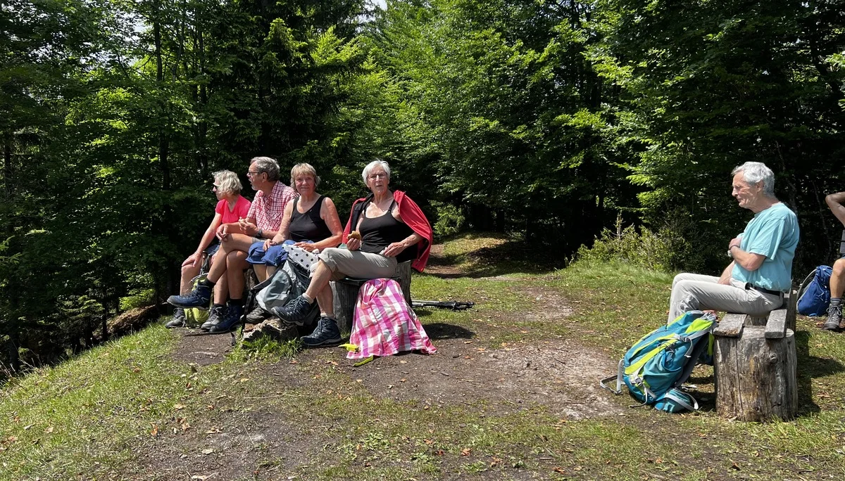 Rast auf dem Schafkopf (1.380 m) | © DAV Augsburg Senioren