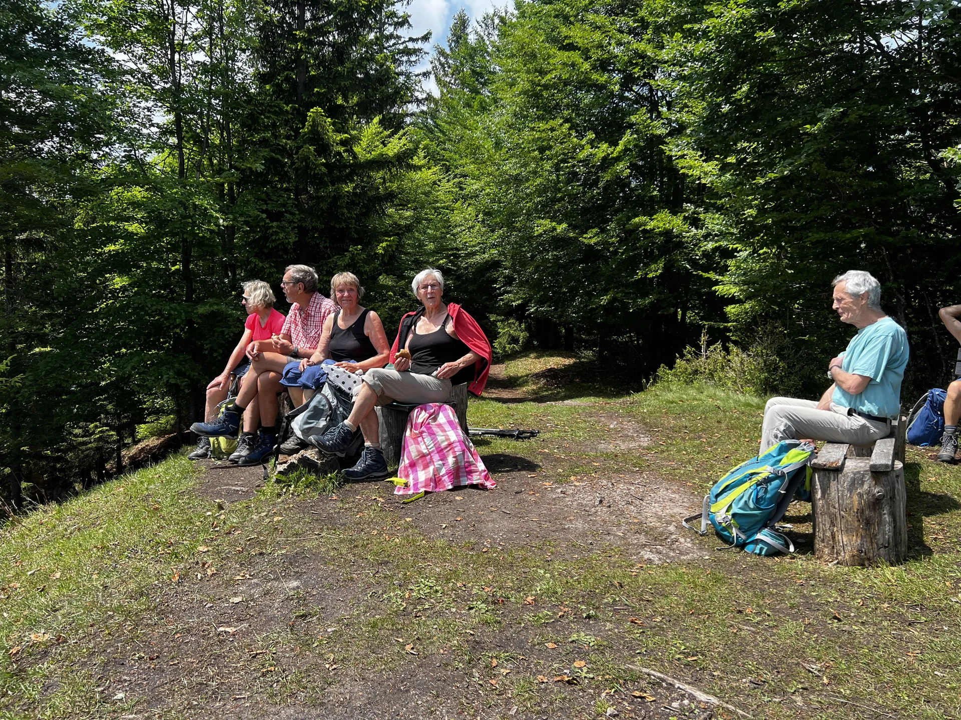 Rast auf dem Schafkopf (1.380 m) | © DAV Augsburg Senioren