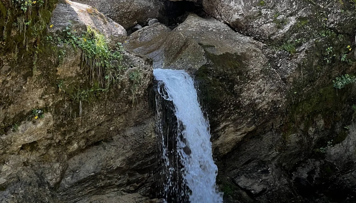 Noch ein kleiner Wasserfall | © DAV Augsburg Senioren