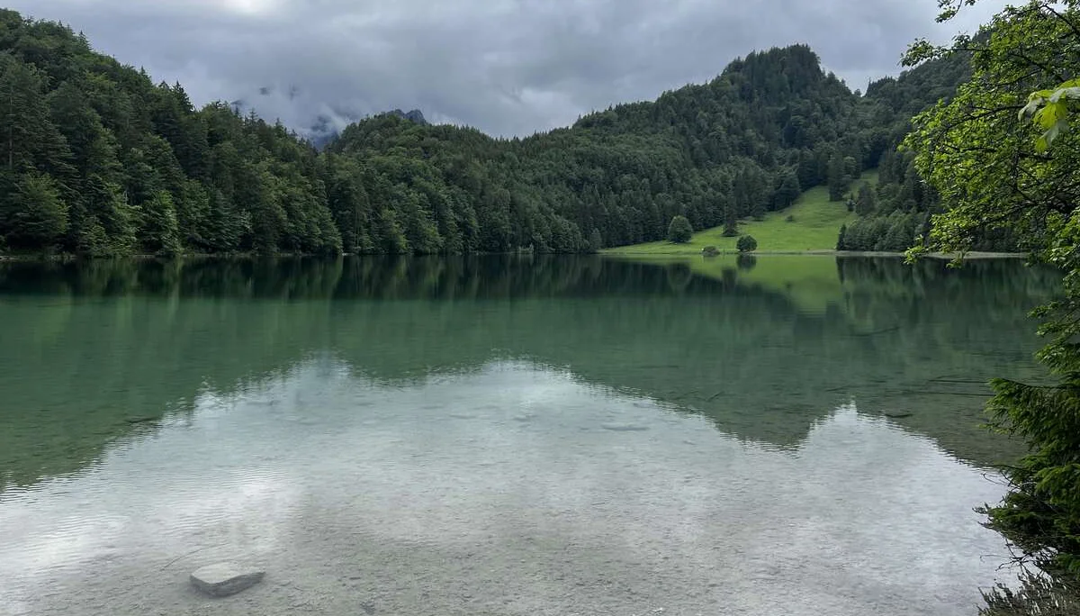 Am Alatsee - Blick zurück zum Salober-Sattel | © DAV Augsburg Senioren