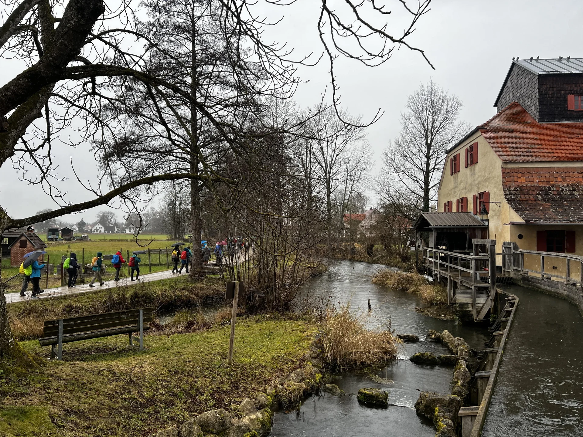 Klostermühle an der Friedberger Ach | © DAV Augsburg Senioren