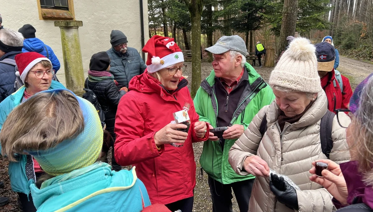 Kleiner Umtrunk | © DAV Augsburg Senioren