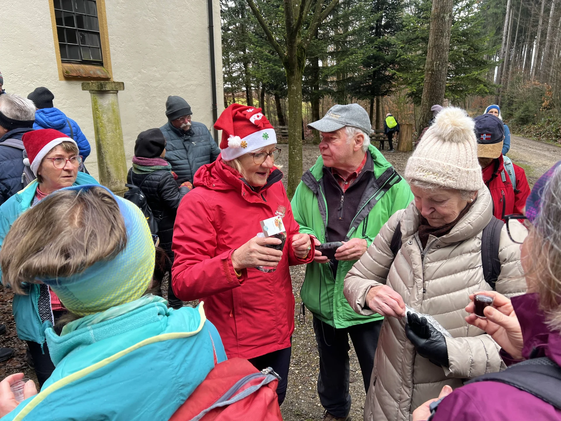 Kleiner Umtrunk | © DAV Augsburg Senioren