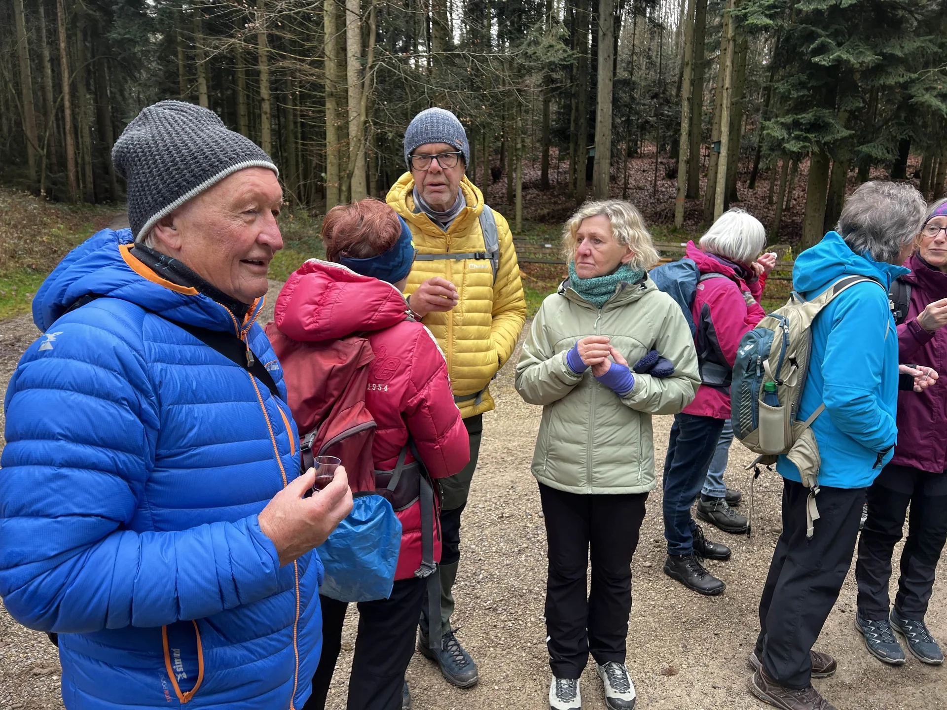 Kleiner Umtrunk | © DAV Augsburg Senioren