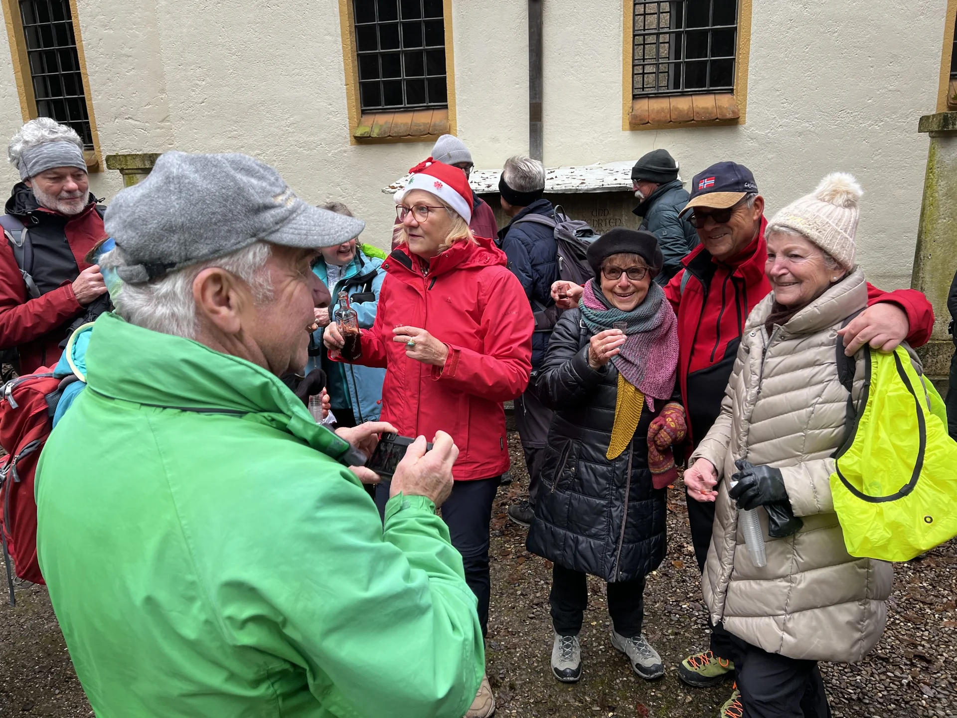 Kleiner Umtrunk | © DAV Augsburg Senioren