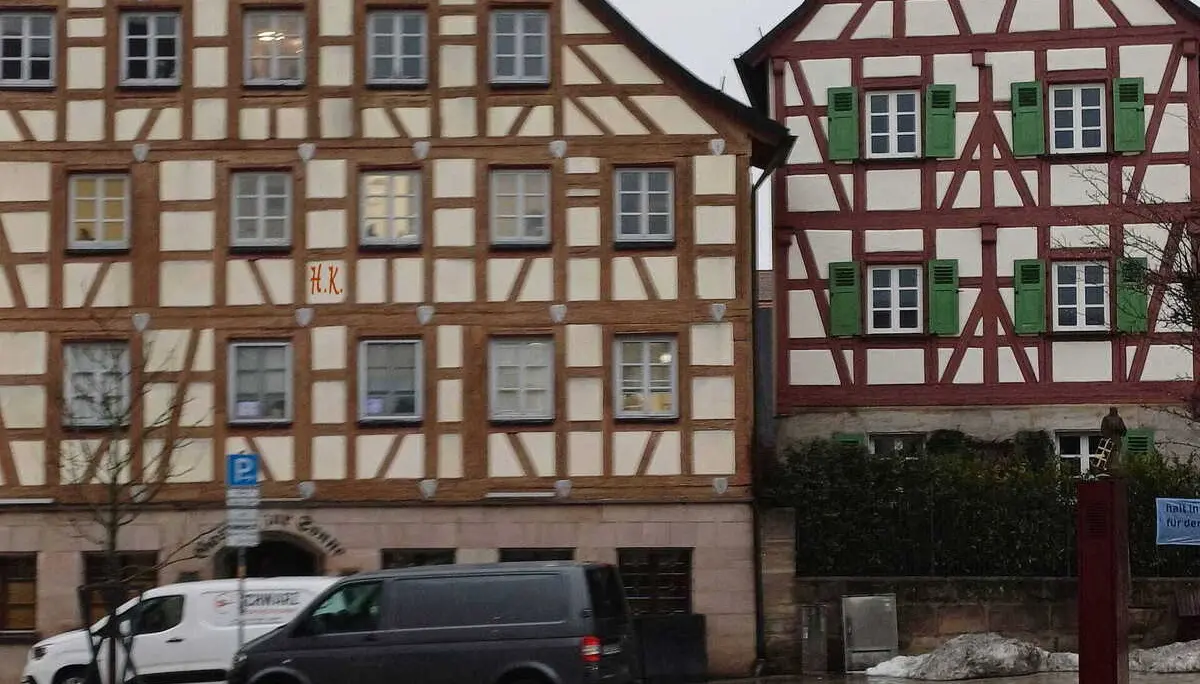 Fachwerkhäuser am Oberen Markt Altdorf | © DAV Augsburg Senioren