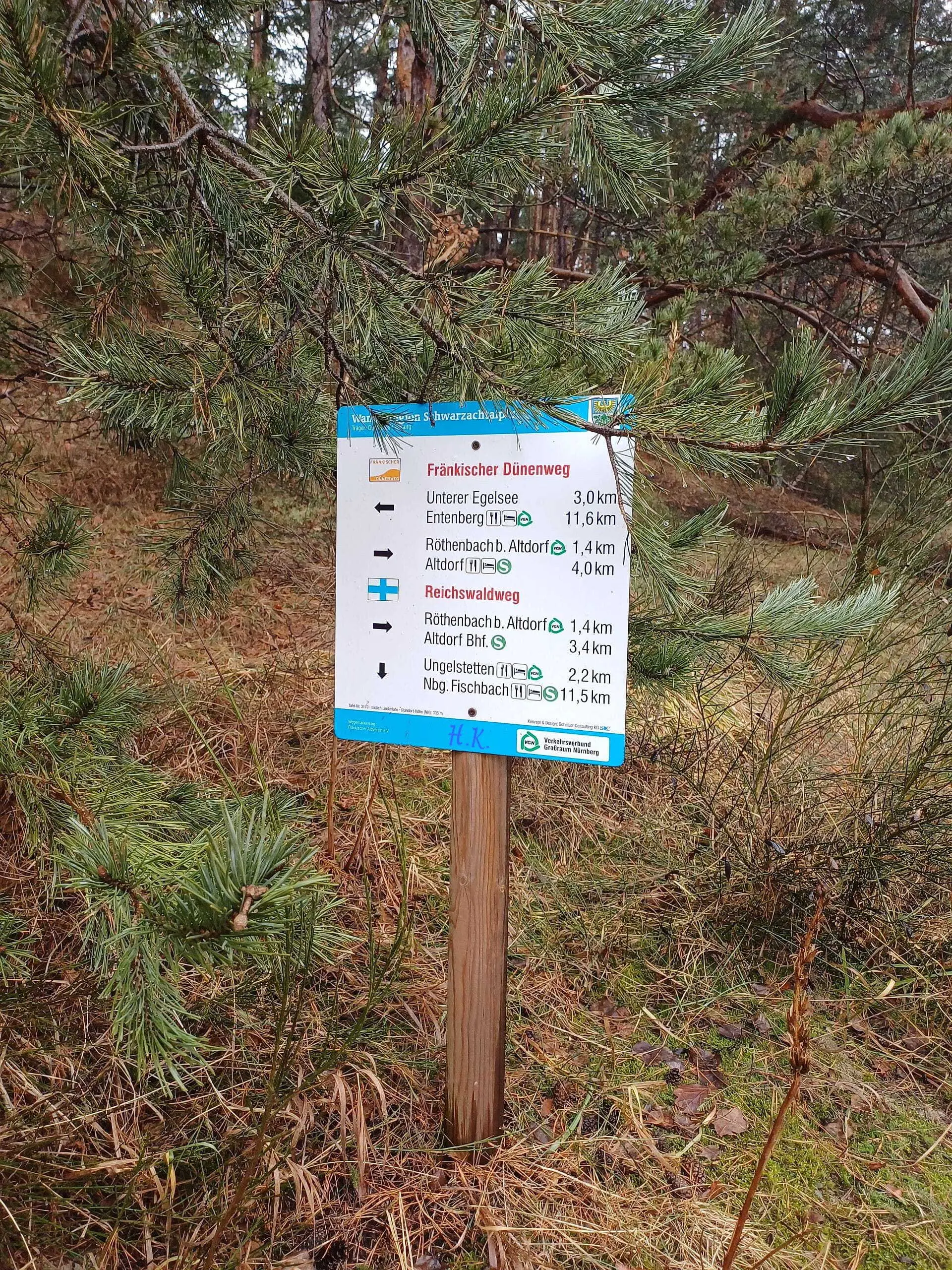 Fränkischer Dünenweg | © DAV Augsburg Senioren