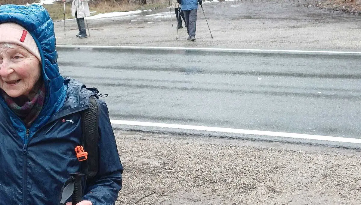 Querung der Straße Altdorf-Leinburg | © DAV Augsburg Senioren