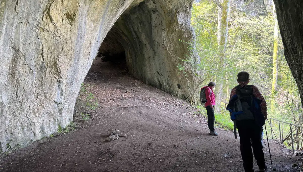 Rosenstein - die Höhle Große Scheuer | © DAV Augsburg Senioren