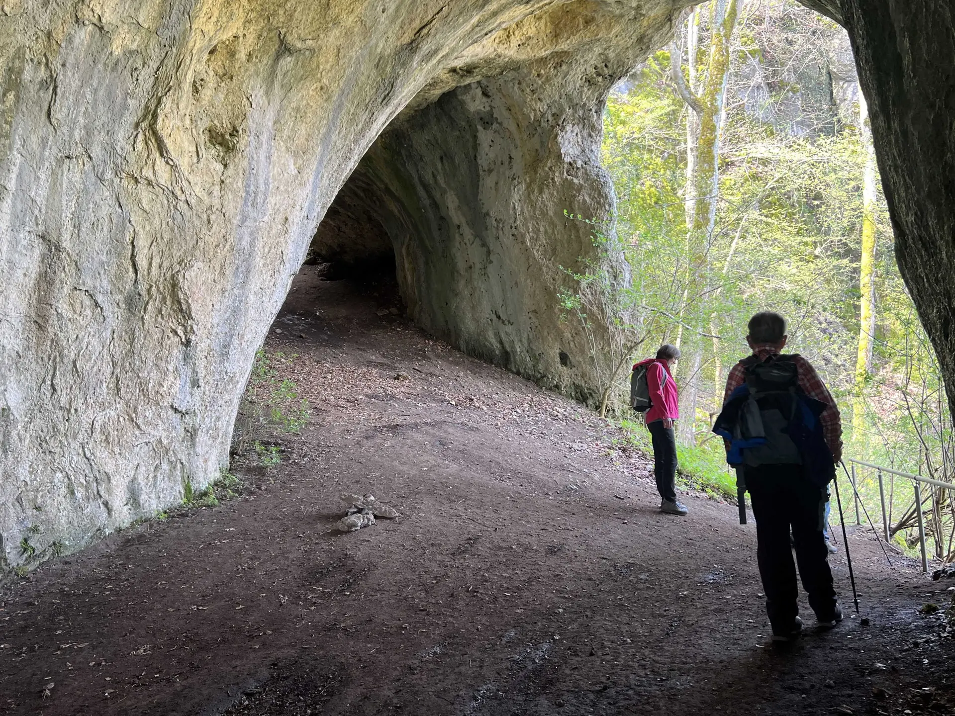 Rosenstein - die Höhle Große Scheuer | © DAV Augsburg Senioren