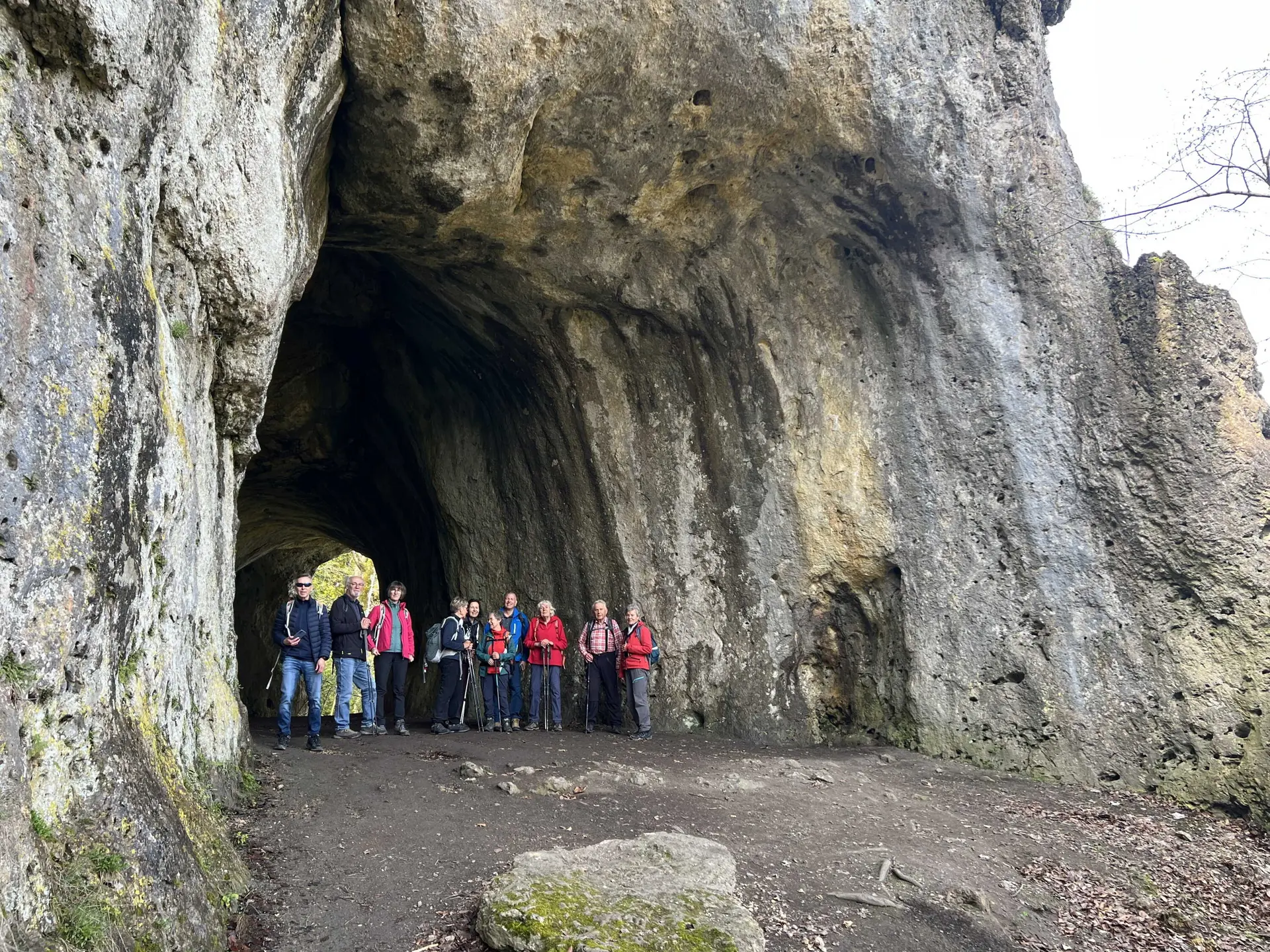 Rosenstein - die Höhle Große Scheuer | © DAV Augsburg Senioren
