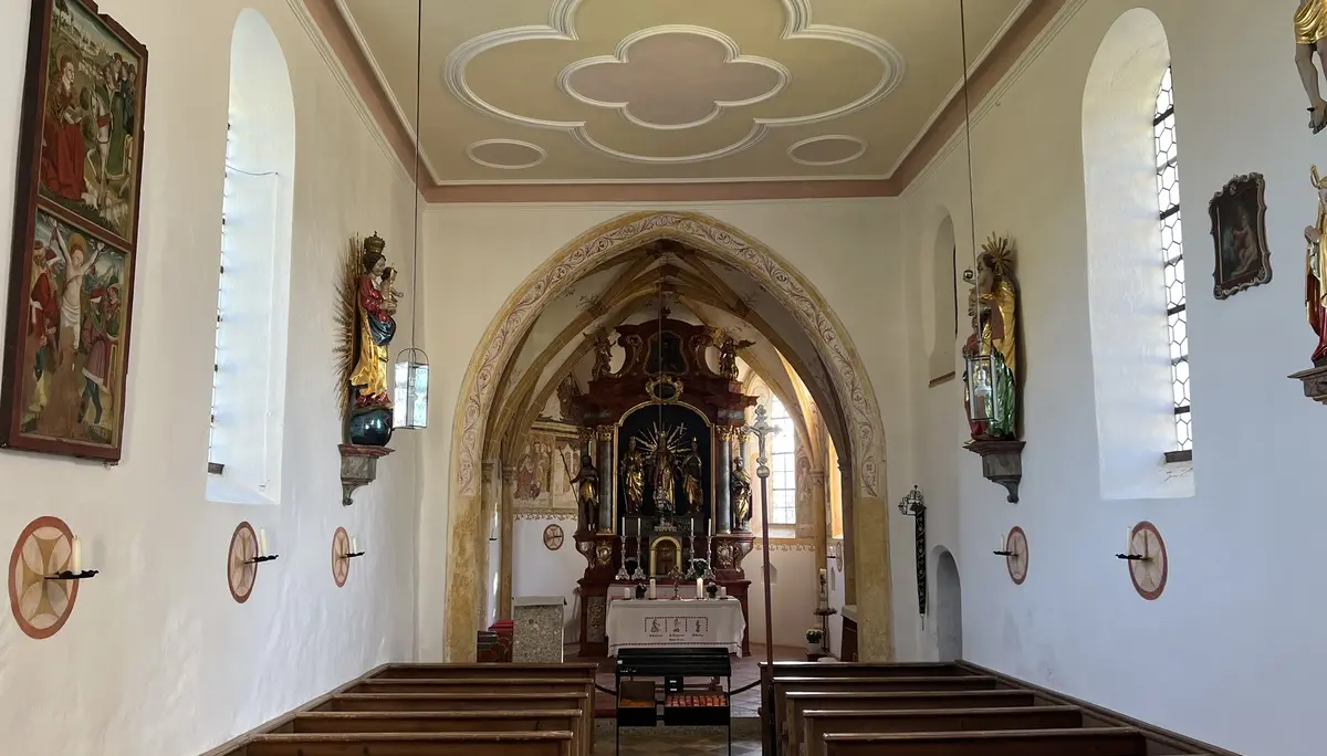 St. Margarethen - Kirche St. Margarethen, Inneres | © DAV Augsburg Senioren