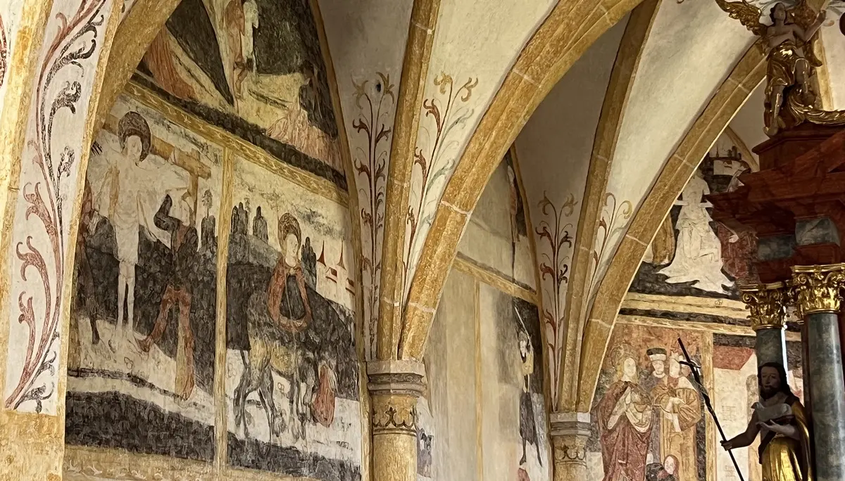 Fresken in der Kirche St. Margarethen | © DAV Augsburg Senioren