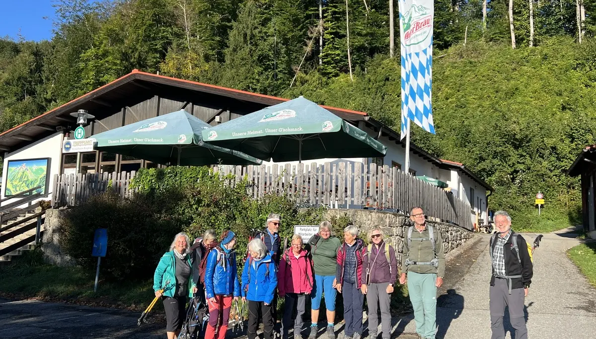 Die Wanderung beginnt an der Talstation der Wendelstein-Zahnradbahn | © DAV Augsburg  Senioren