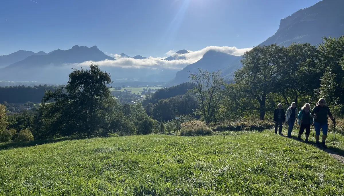 Aufstieg nach St. Margarethen | © DAV Augsburg Senioren