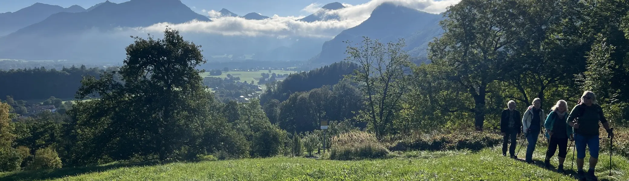 Aufstieg nach St. Margarethen | © DAV Augsburg Senioren