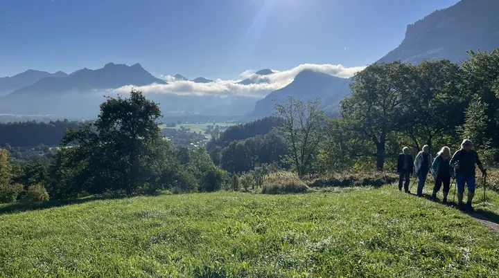 Aufstieg nach St. Margarethen | © DAV Augsburg Senioren