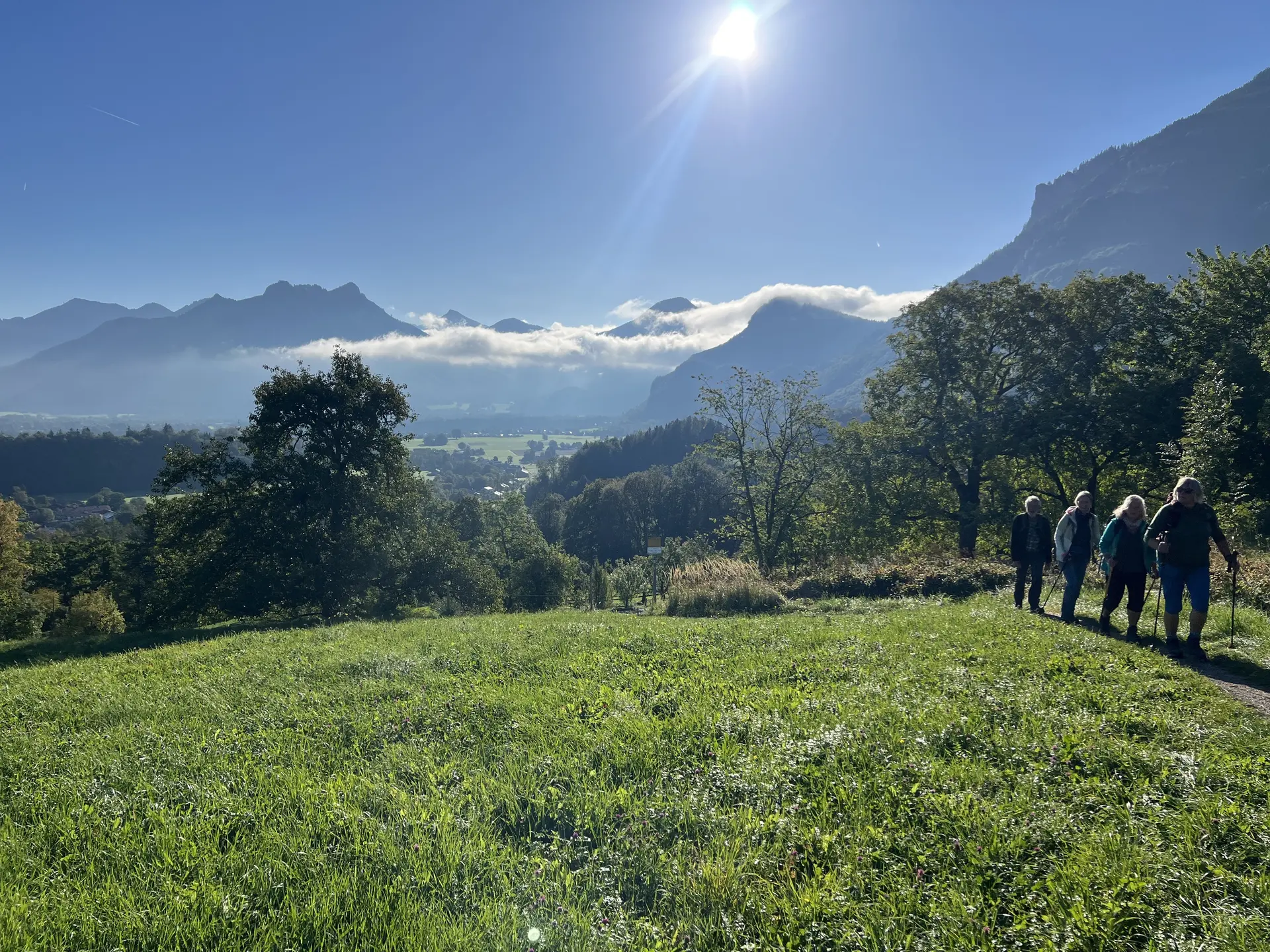 Aufstieg nach St. Margarethen | © DAV Augsburg Senioren