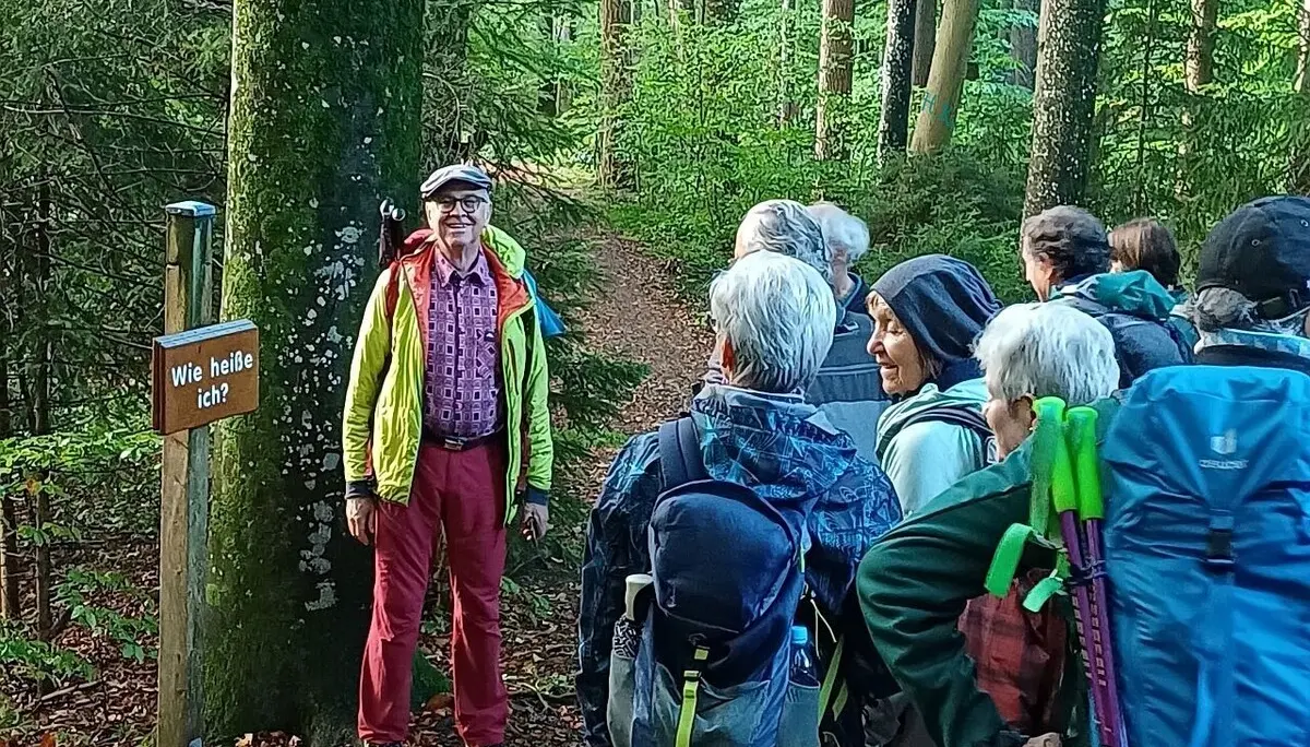 Ernst erklärt | © DAV Augsburg Senioren