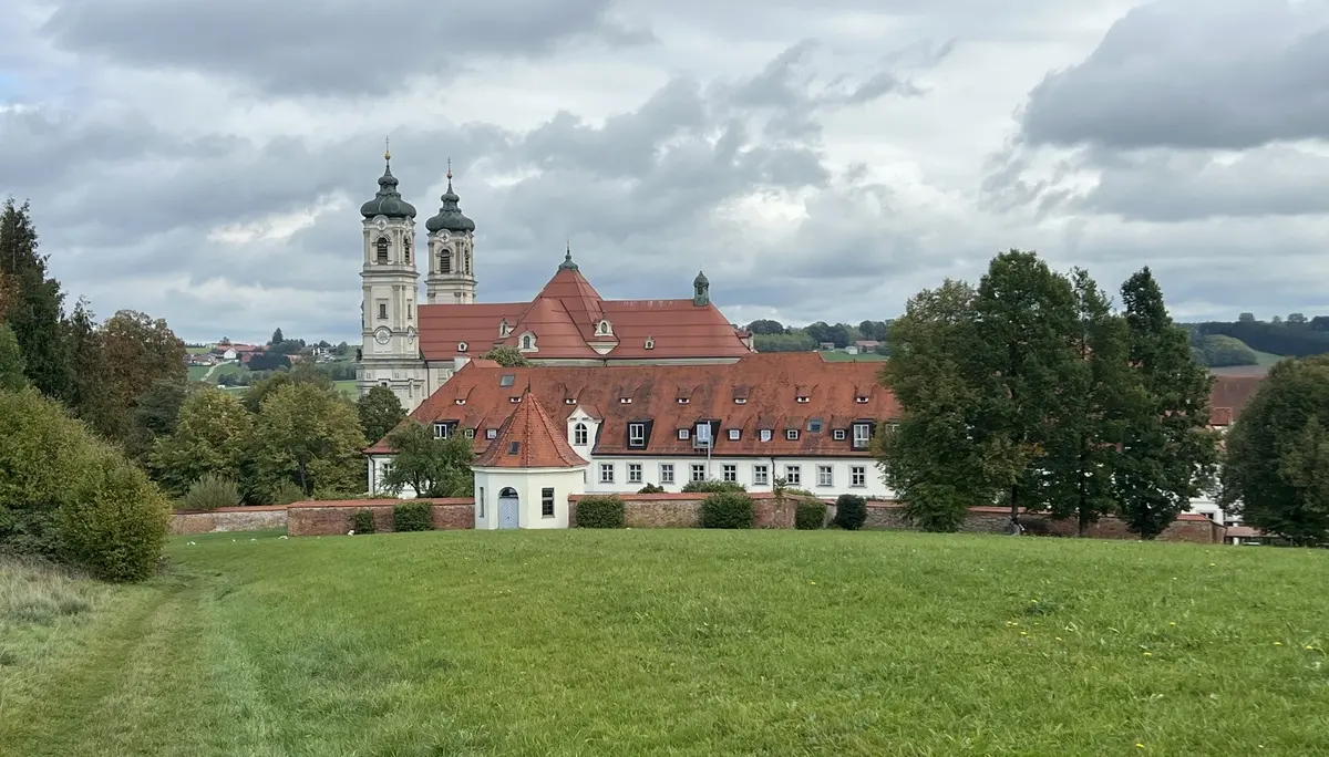 Zurück in Ottobeuren - Blick auf die Basilika | © DAV Augsburg Senioren