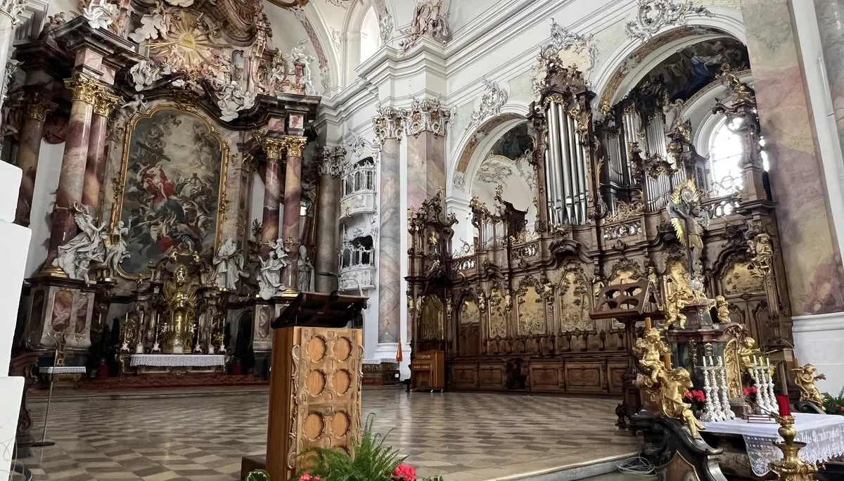 Basilika St. Alexander und St. Theodor, Chor und Hochaltar | © DAV Augsburg Senioren