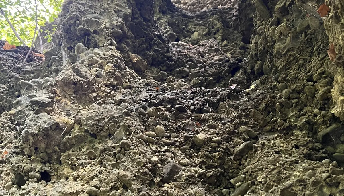 Eiszeitliche Bohrlöcher im Flysch - die Geologischen Orgeln | © DAV Augsburg Senioren