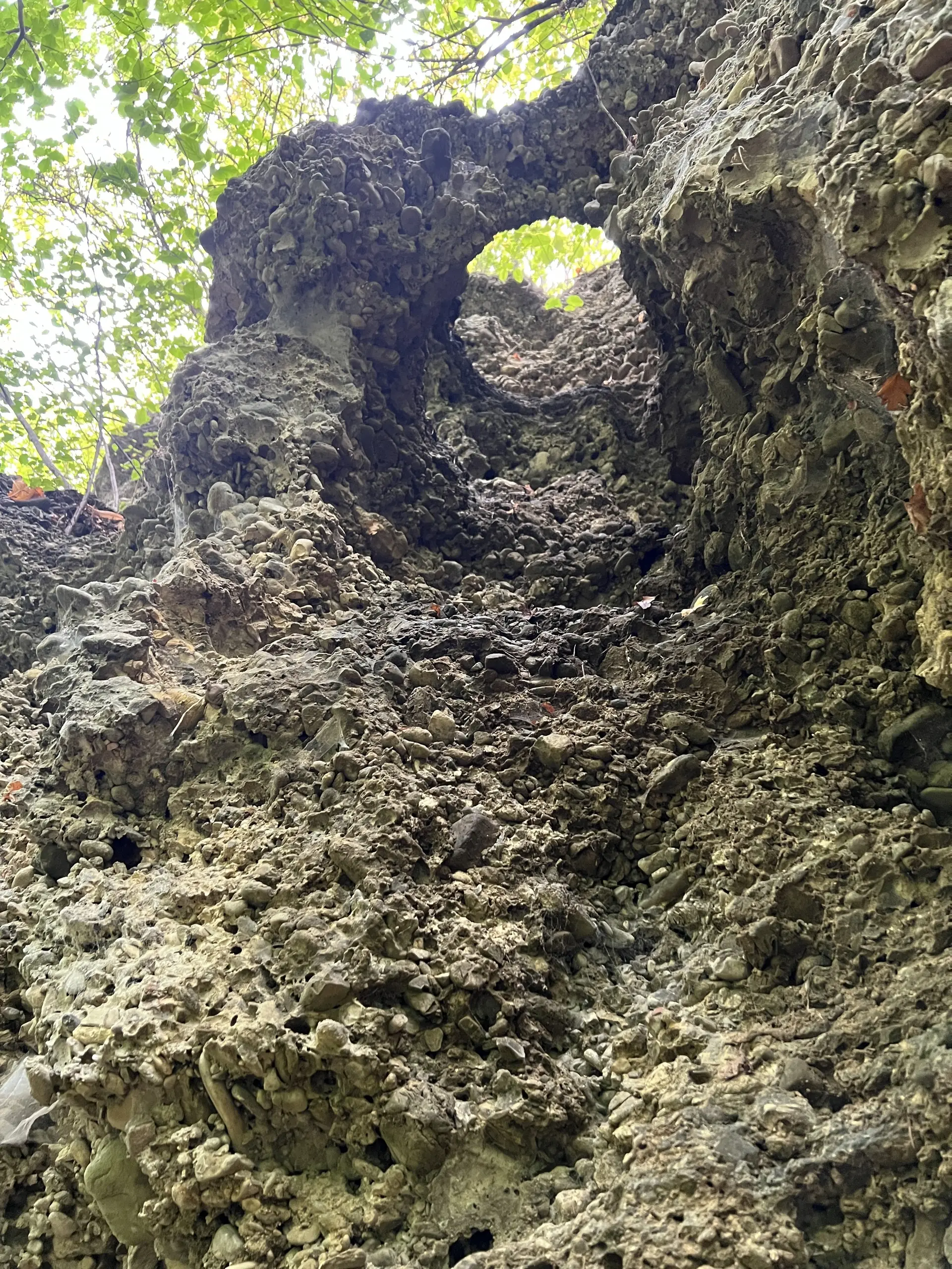 Eiszeitliche Bohrlöcher im Flysch - die Geologischen Orgeln | © DAV Augsburg Senioren