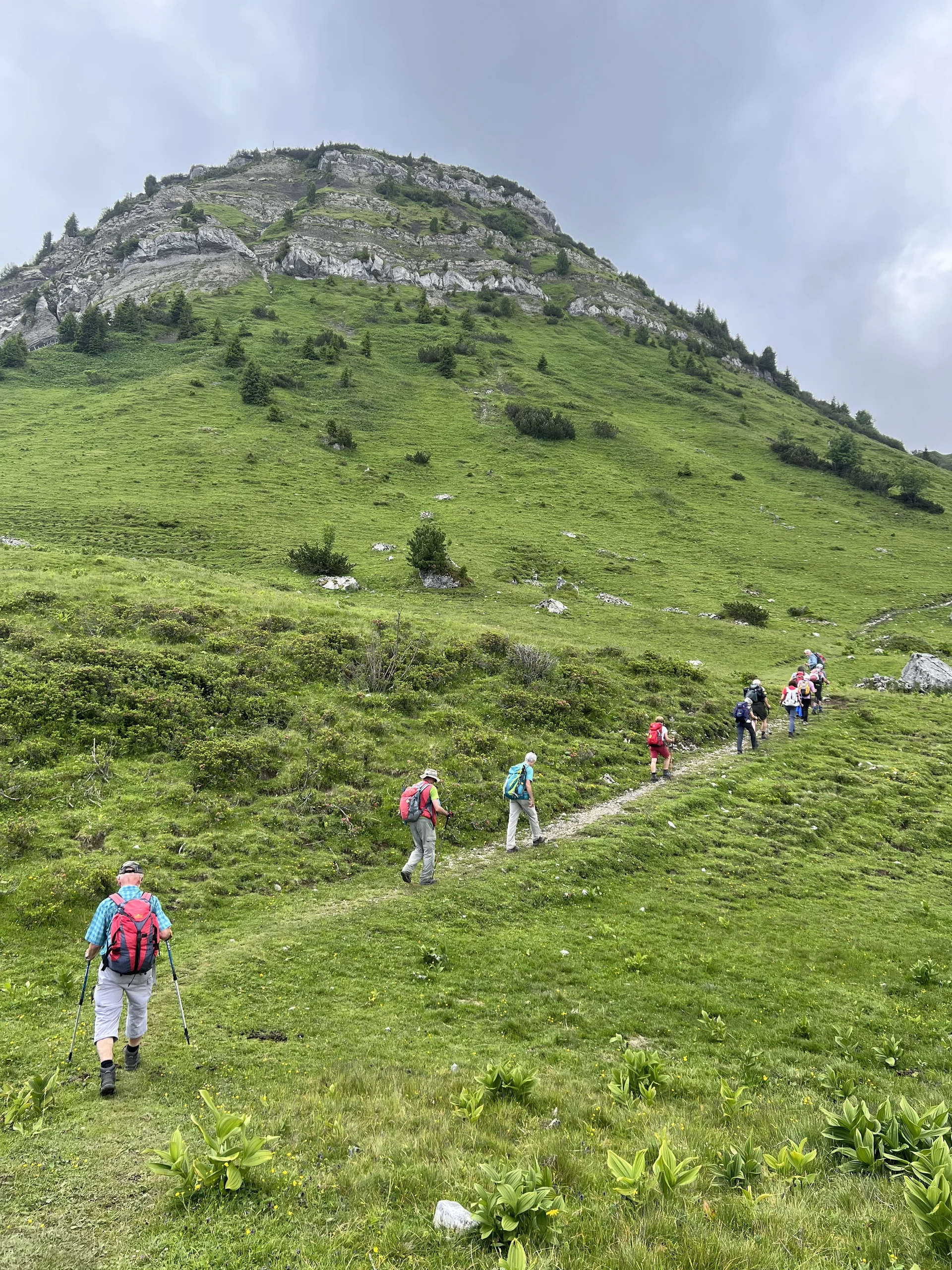 Aufstieg Abendspitze | © DAV Augsburg Senioren